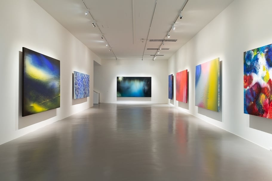 「江賢二：回顧展」展覽現場。（© 臺北市立美術館）