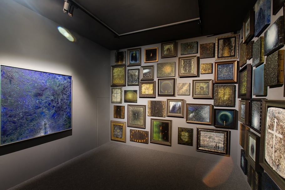 「江賢二：回顧展」展覽現場。（© 臺北市立美術館）
