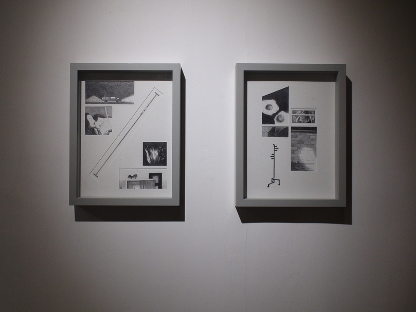 黃照達個展「日常生活」展覽現場。(奕思畫廊提供)