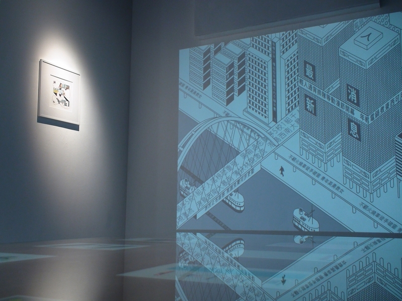 黃照達個展「日常生活」展覽現場。(奕思畫廊提供)