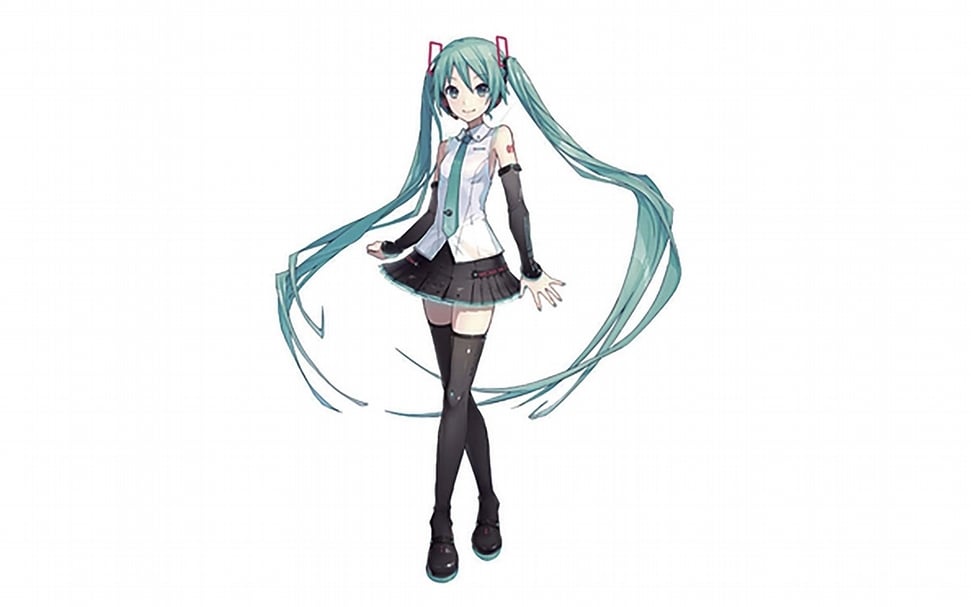 初音未來V4X軟體人物形象。©Wikipedia