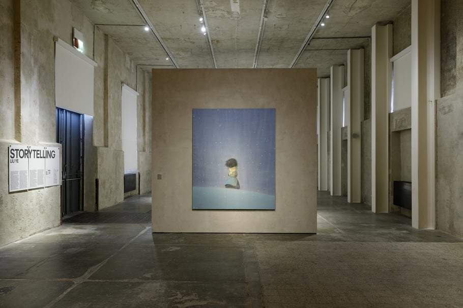 米蘭普拉達基金會呈現藝術家劉野個展「寓言敘事」展覽現場,因新型冠狀病毒疫情緣故轉為線上展覽。(藝術家與卓納畫廊提供)