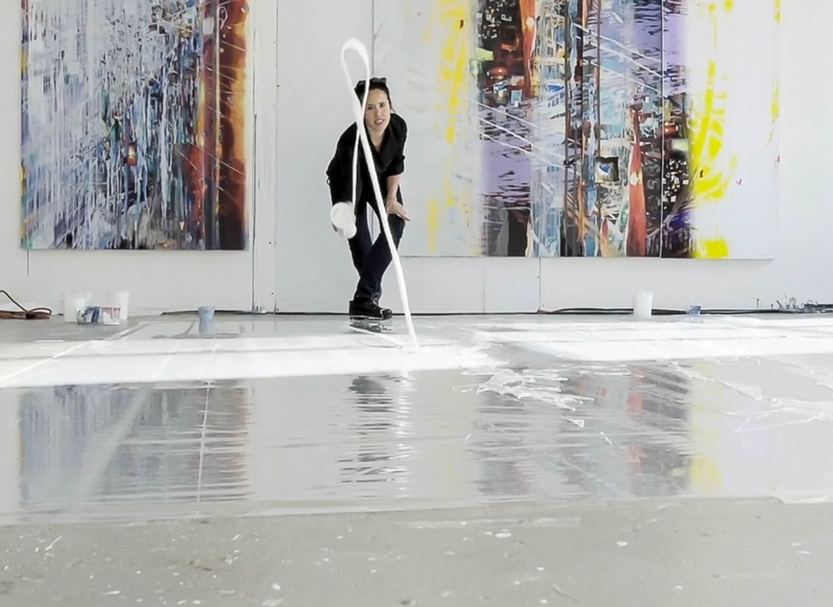 莎拉.施(Sarah Sze)。(高古軒畫廊提供)