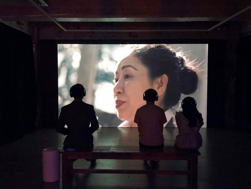 「煉法社」不少展品都是大型裝置，使觀眾能夠充分感受沉浸式體驗（immersive experience）。（©刺點畫廊）