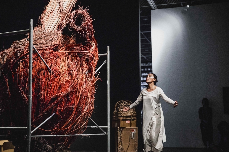 2020年台北當代與台北當代藝術館合作「台北當代當代夜」表演現場。(© Taipei Dangdai)