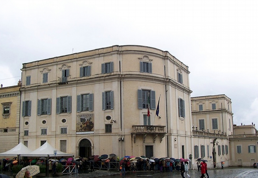 舉辦拉斐爾大展的奎里納爾宮（Scuderie del Quirinale）。（圖片來源：維基百科）