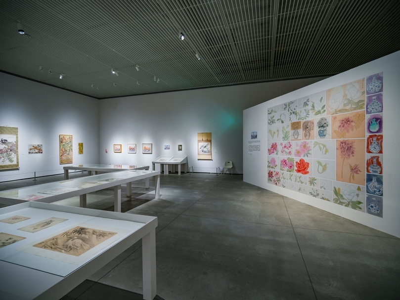 展覽室C《心內的所在—郭雪湖望鄉特展》（圖片來源：台南市立美術館）