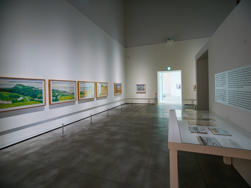 展覽室B《心內的所在—郭雪湖望鄉特展》（圖片來源：台南市立美術館）