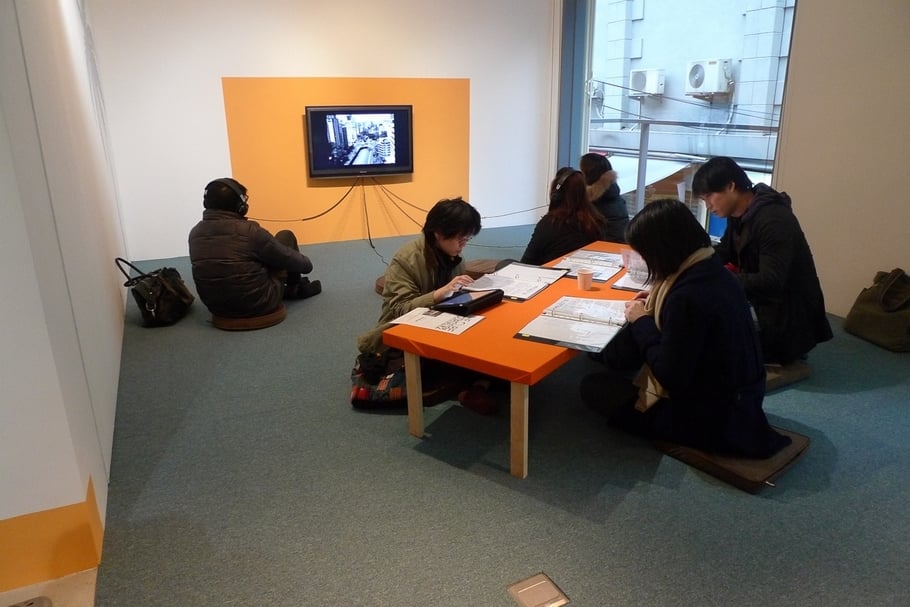 2011年與獨立策展人國際聯盟（ICI）合作的放映展「Project 35」。（立方計劃空間提供）