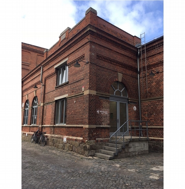 也趣藝廊於萊比錫斯賓佩納藝術園區的空間「Aki Gallery Leipzig Prospect」外觀。（也趣藝廊提供）