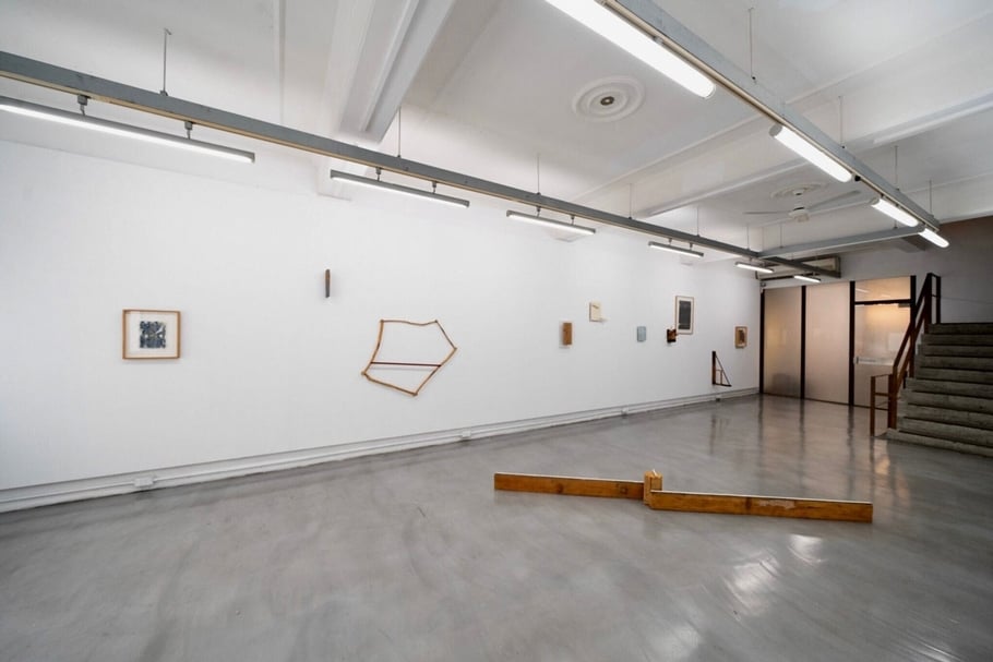 也趣台北「無物MONO-HA: The Art of Nothingness」（2019）展覽現場。（也趣藝廊提供）