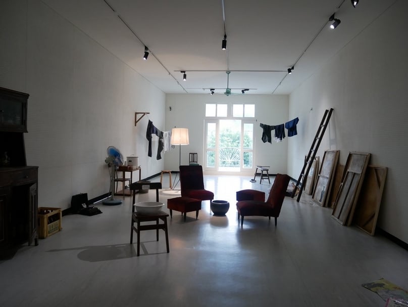 臺北市立美術館館長林平表示：「黃華成始終拒絕被定義在某種特定狀態。」透過理解黃華成這類批判性的思考，重思其時代的意義，以及與藝術生態嶄新的時代定位與關係。（攝影／張玉音）