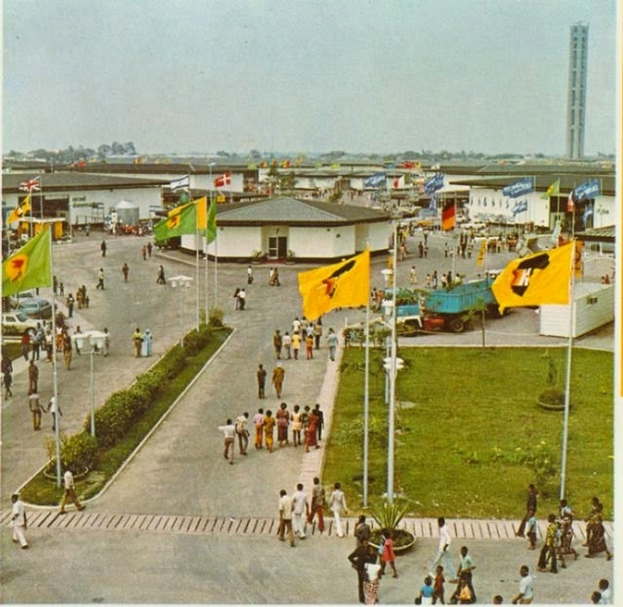 莫布杜曾推行現代化,圖為1971年剛果的全國博覽會。(© Kinshasa Then and Now)