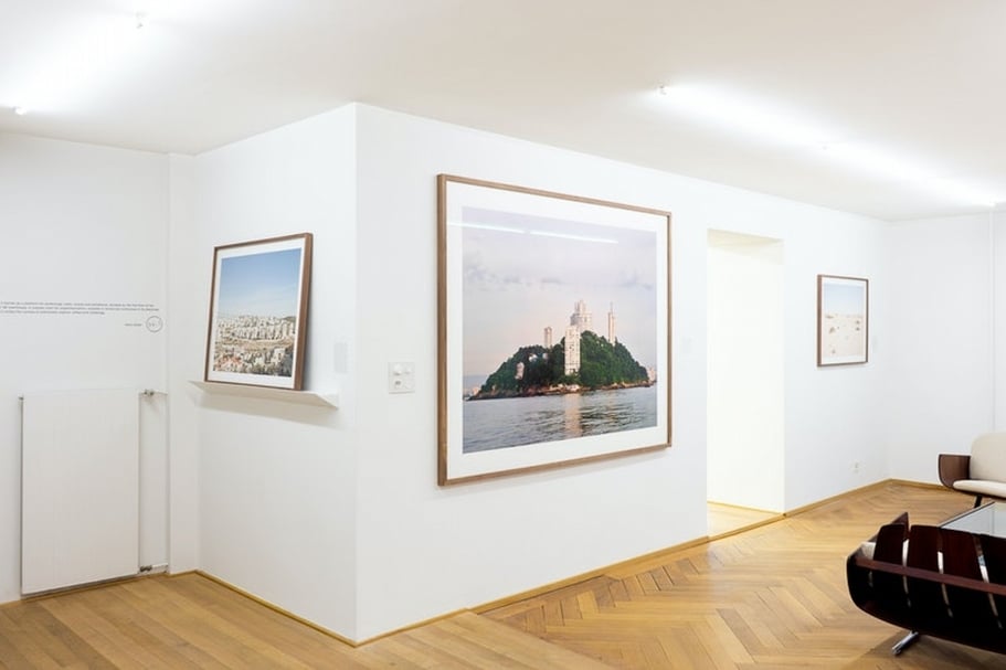 羅杰．艾伯哈德「人的地域性」展覽一隅。（©Mai 36 Galerie）
