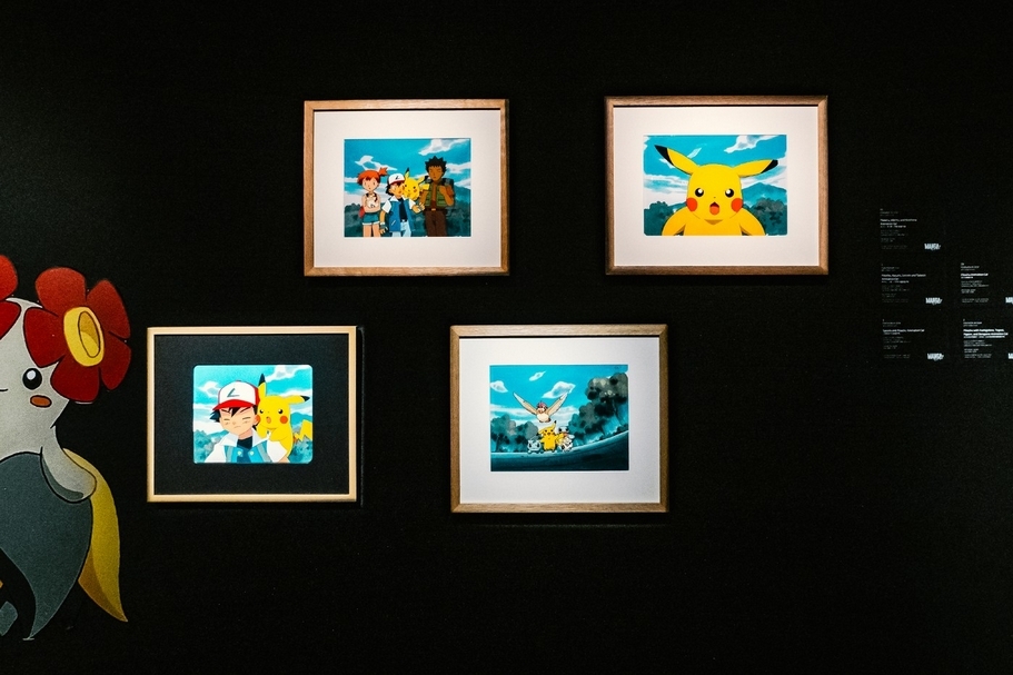 2020年香港蘇富比空間「MANGA」展覽現場。（© Sotheby's）