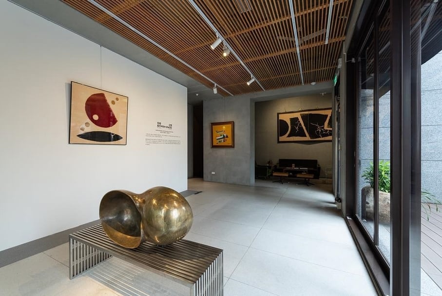 藝議（ART AGENDA SEA）2019年在台北罐空間的展覽「空相之間」。（© S.E.A）