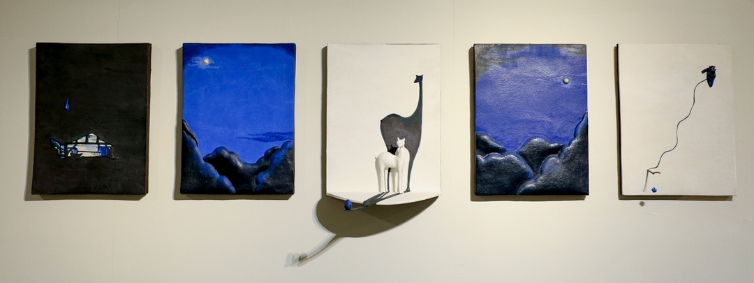 黃偉茜「不可一世的孤獨」系列作品。（國立臺灣工藝研究發展中心提供）