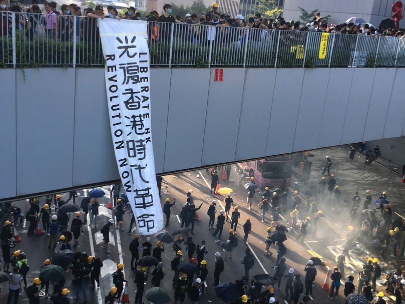 2019年香港「反送中」運動。