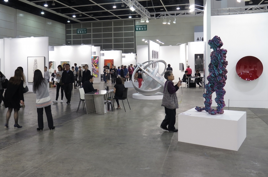 香港的國際藝術品交易中心地位不保。圖為2015年香港巴塞爾。(圖片來源:維基百科)