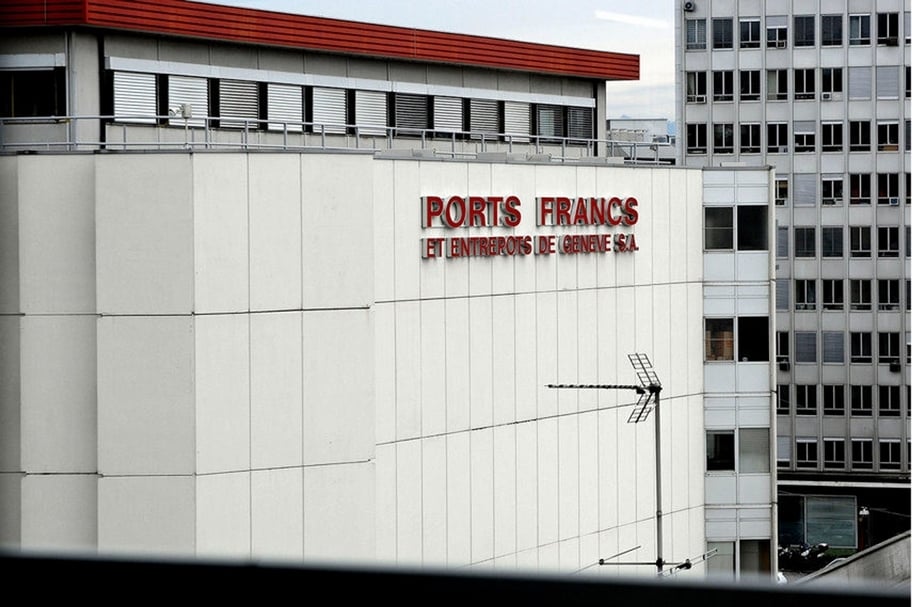 瑞士日內瓦自由港外觀。（© Geneva Freeport）