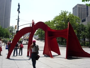 Jerusalem Stabile(1:3 intermediate maquette) / Courtesy Calder Foundation, New York/ 圖片來源:文化部公共藝術網