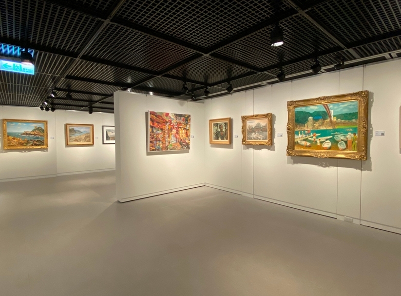 順益美術館二樓展區。（本刊資料室）