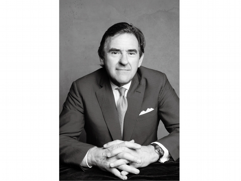 美國出版業大亨布蘭特（Peter Brant）。（©Peter Brant，攝影／Patrick Demarchelier）