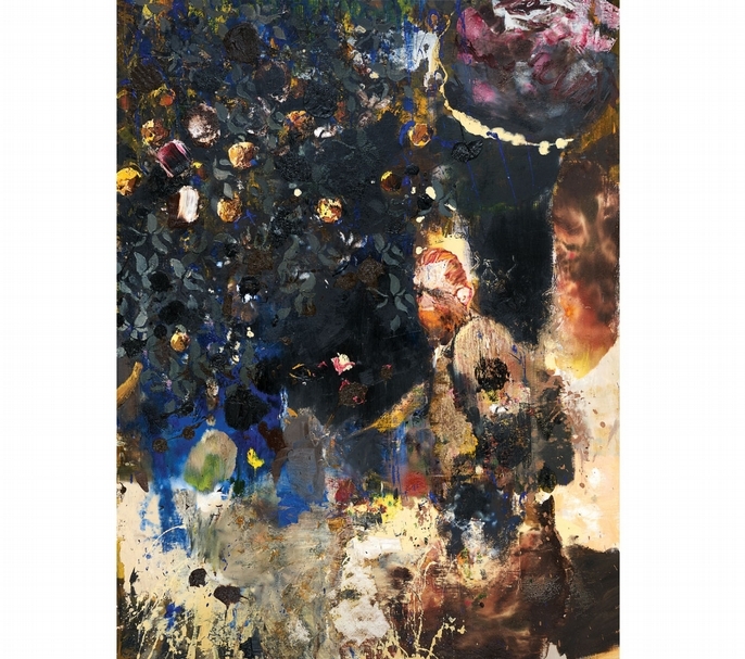 艾德里安.格尼《去往塔拉斯孔的路上2》,油彩、畫布,210×160cm,2013,預估價2700萬至3700萬港元。(佳士得香港提供)