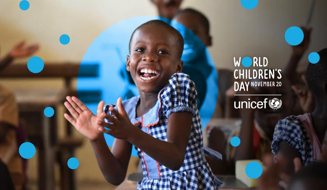 聯合國兒童基金會「世界兒童日」文宣。（© UNICEF）