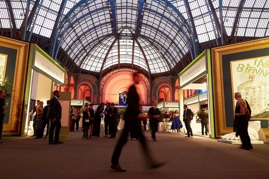 2019巴黎古董雙年展（La Biennale Paris）展會現場。（© Florent Drillon）
