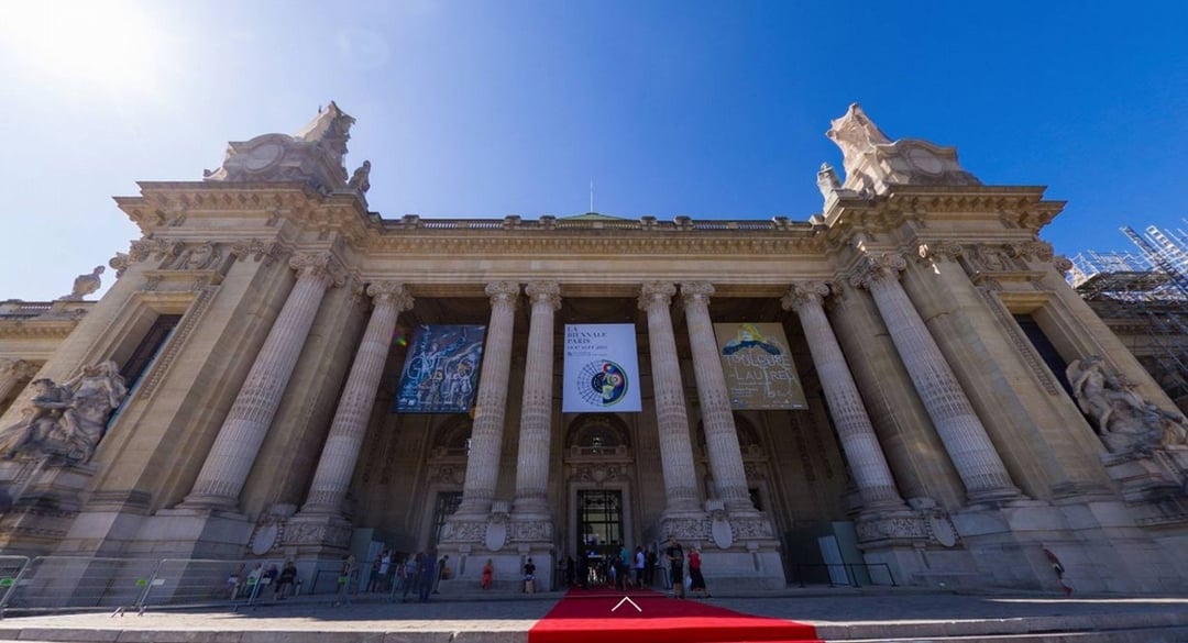 巴黎古董雙年展（La Biennale Paris）線上展廳。（擷取自巴黎古董雙年展官方網站）