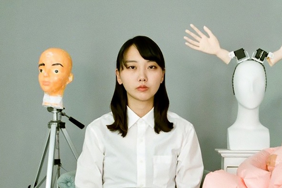 人稱「無用發明少女」的藤原麻里菜，今年受邀為本計畫開設工作坊與講座。（ 文化部「科技藝術實驗創新及輔導推動計畫」提供）