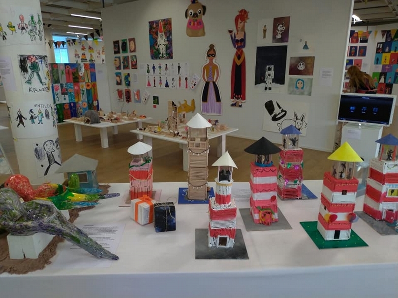 藝術學校每年皆會舉辦多元的學生成果展