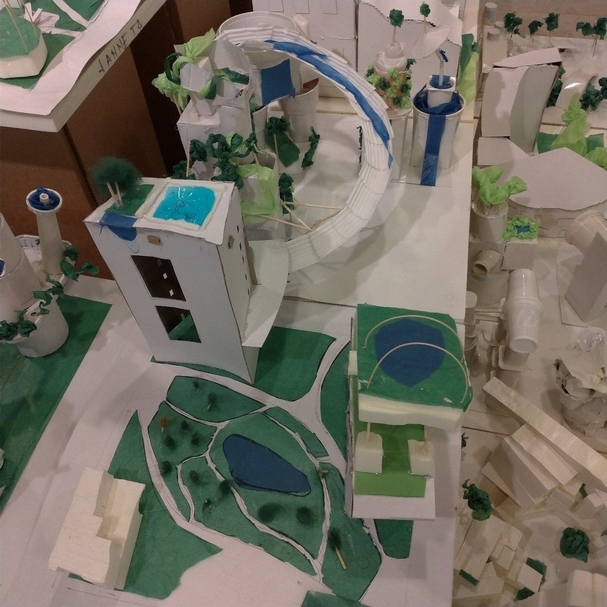 建築也是藝術教育的一環(Arkki建築學校學生作品)
