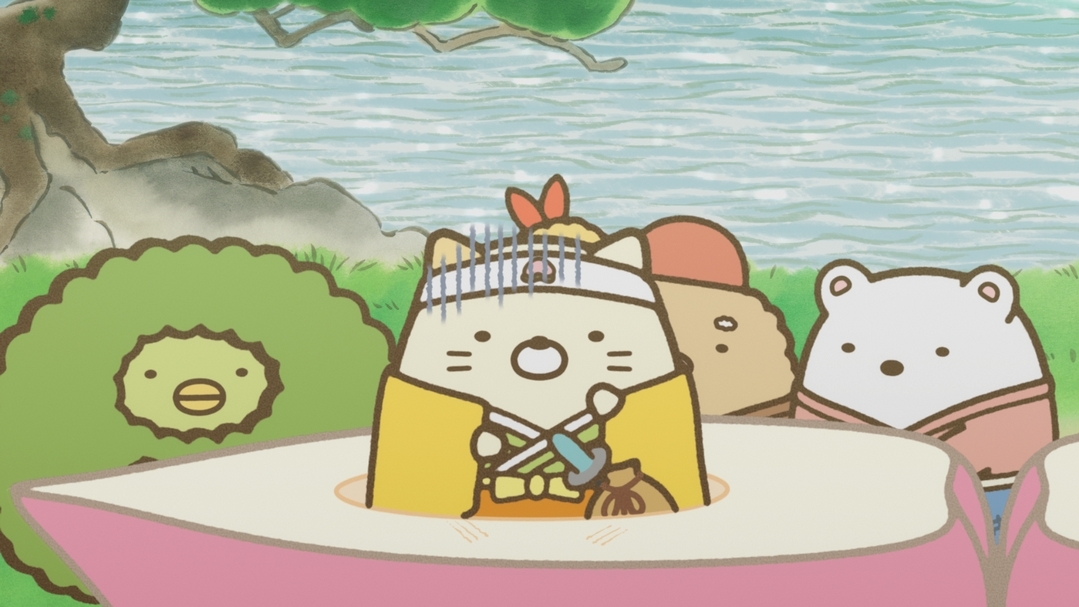 貓化身成桃太郎