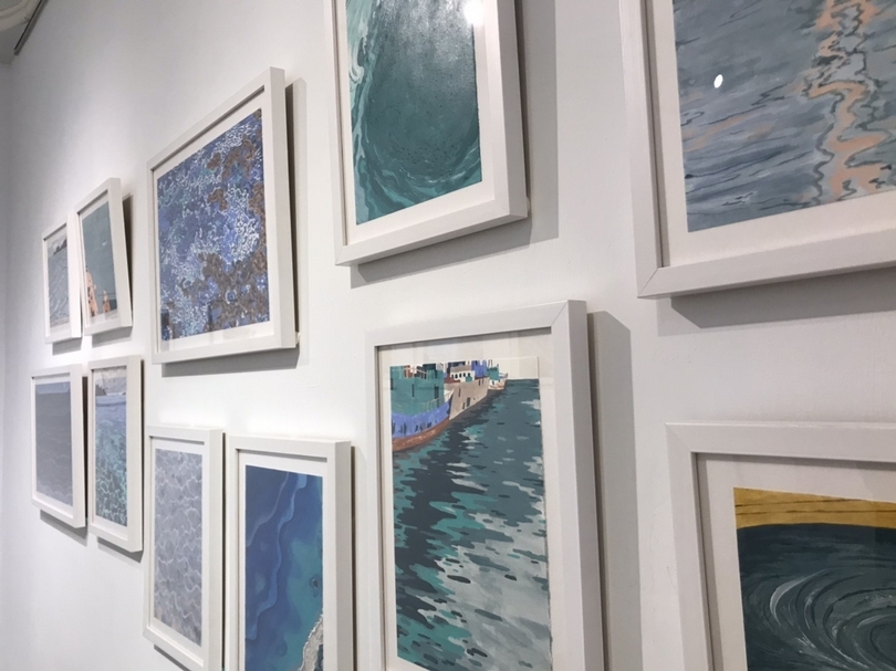 【小典藏│愛看展】從畫裡迎面的鹹鹹海風《大海的一天》徐至宏插畫展