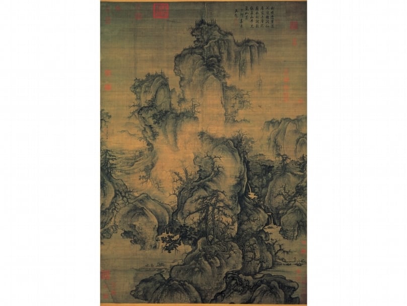郭熙 《早春圖》。（國立故宮博物院提供）