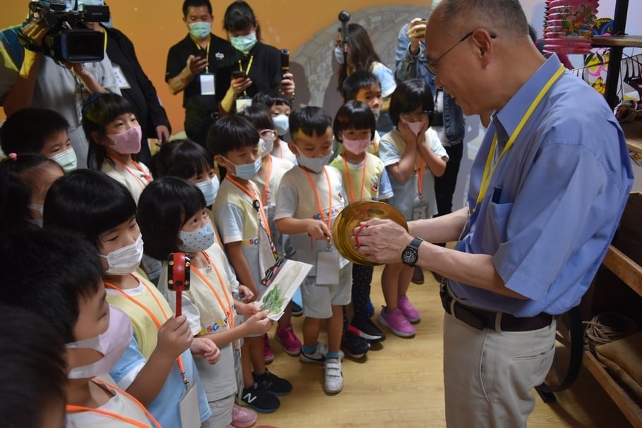 故宮兒童學藝中心2.0突破已往5-12歲服務年齡框架，打造全齡參與、世代共融之互動遊戲空間（圖片來源：故宮官網）