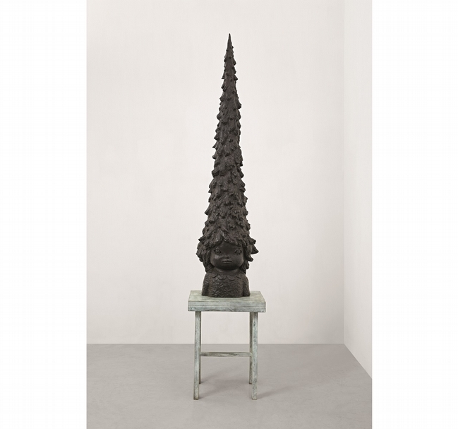 奈良美智，《樅樹小姐》，2012，預估價：350萬-550萬港元。（© Phillips）