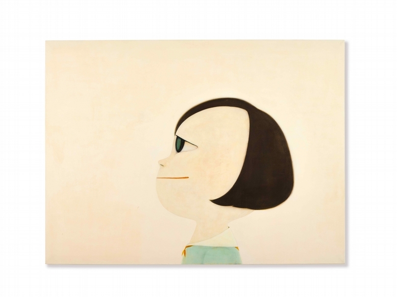 奈良美智（Yoshitomo Nara）《振作》以2,513.5萬港幣成交。（© Sotheby’s）