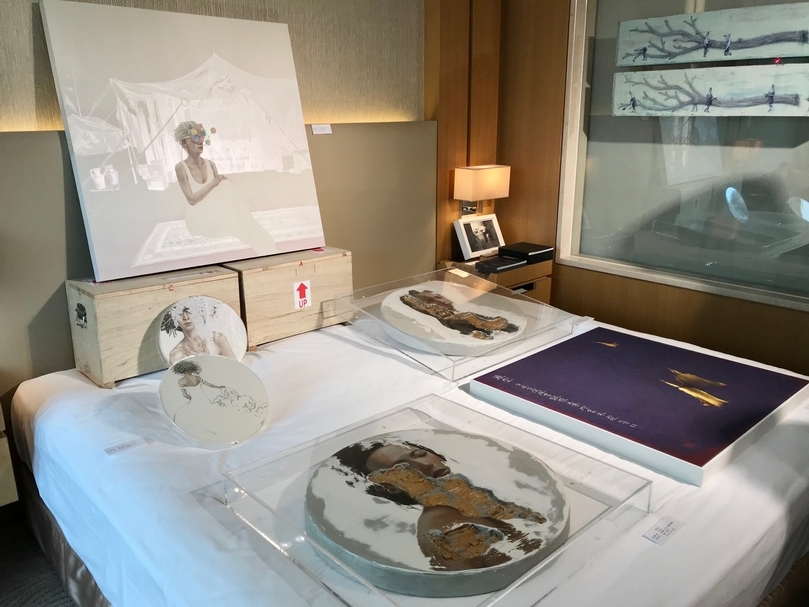 大象藝術空間館展位現場。（本刊資料室）