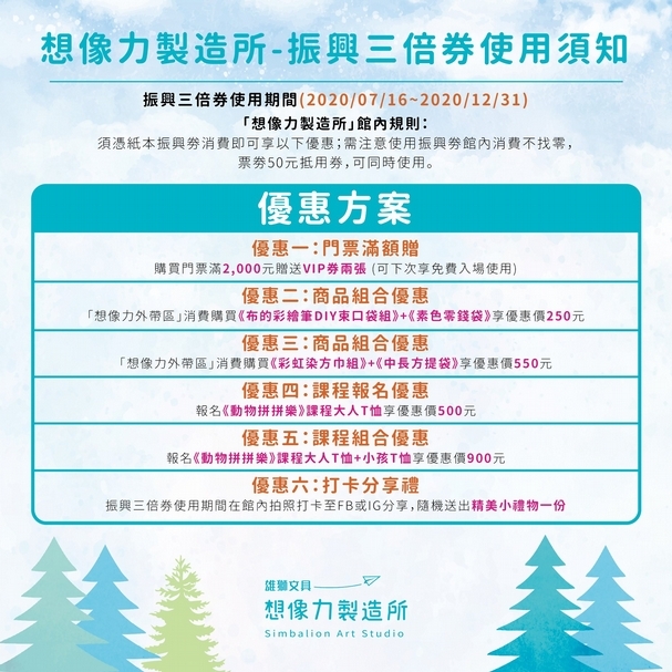 「想像力製造所X三倍券」