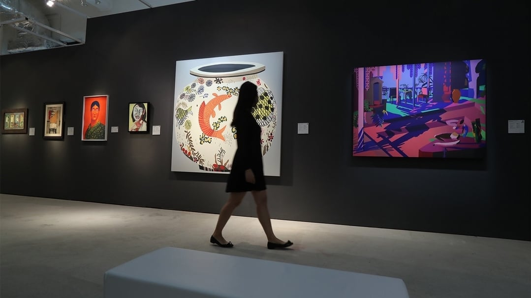 2020佳士得香港預展現場。（佳士得提供）