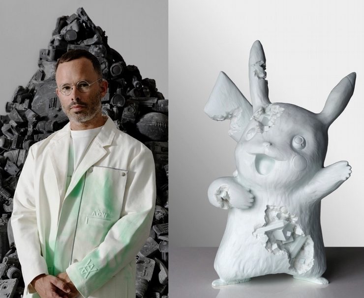 丹尼爾．阿爾軒（Daniel Arsham）被侵蝕的寶可夢「關東遺跡」展覽開幕，周邊商品同步發售