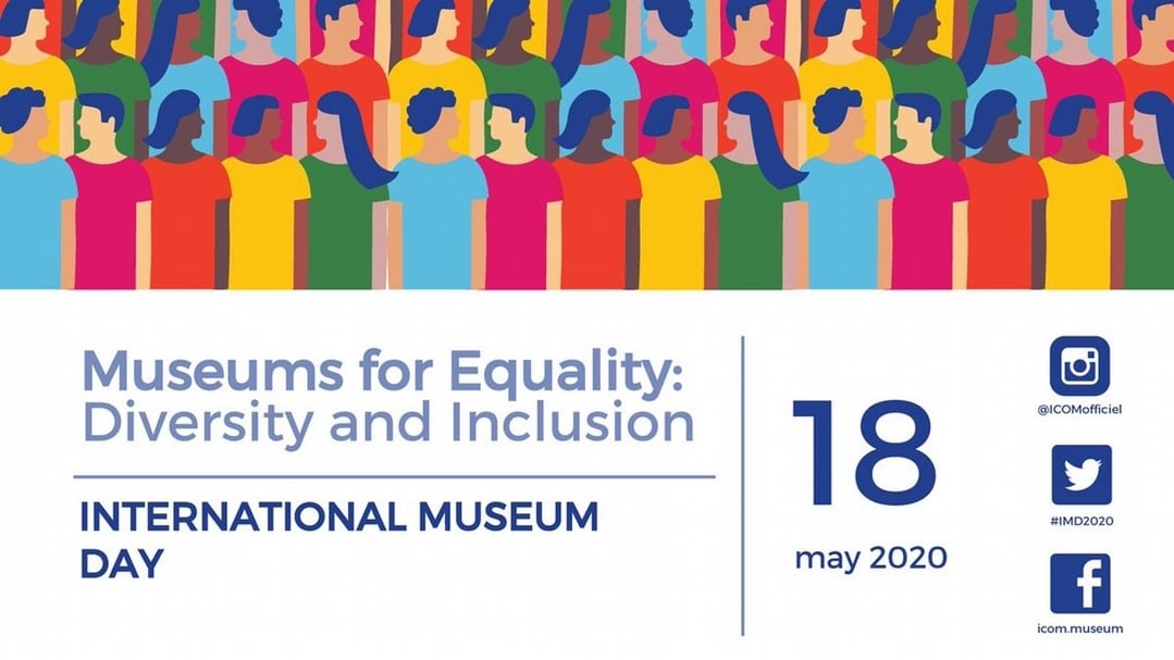 國際博物館協會（ICOM）的「國際博物館日」（International Museum Day ）海報。（取自海報）