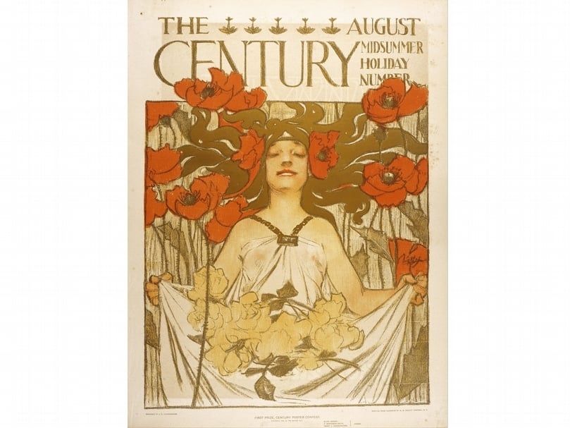 萊恩徳克爾（Joseph Christian Leyendecker）為雜誌《The Century》所繪製的封面。（©wikipedia）