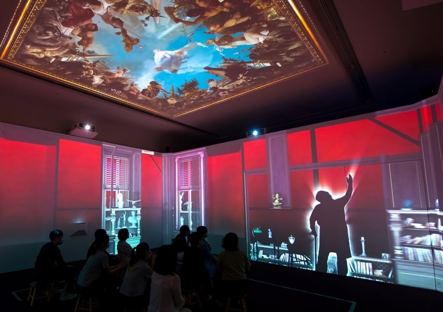 藝術廳-全新體驗展區「時間的房間」