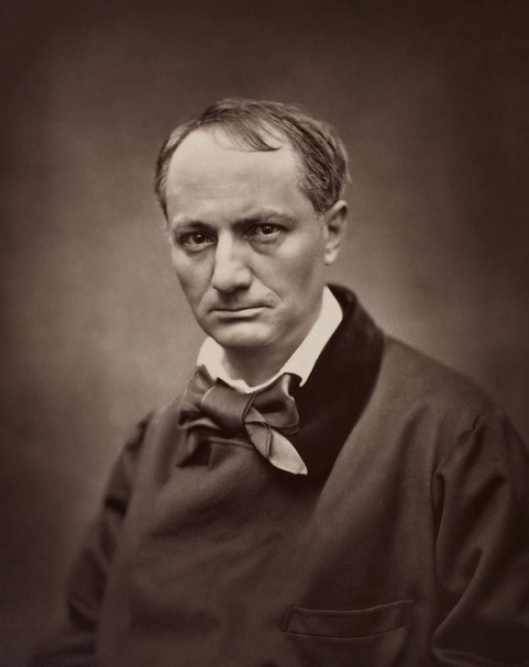夏爾．波特萊爾（Charles Baudelaire），十九世紀法國詩人。圖片取自Wikimedia。
