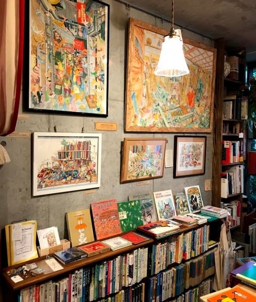 【專欄｜蘇蘇の繪本書店地圖】畫畫，跳舞，開繪本古書店：MAIN TENT