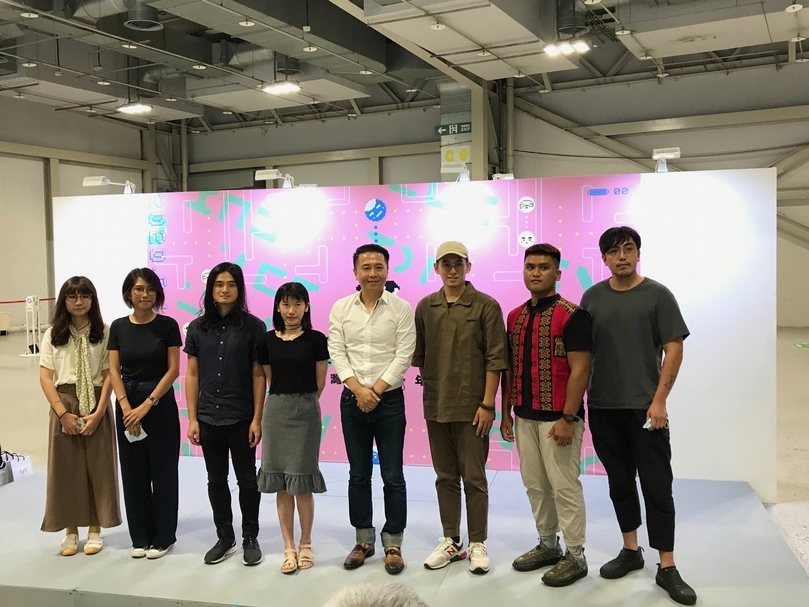 2020台灣當代一年展首度創建評審團獎，開幕記者會當天公布20 位入選名單。（攝影／許雲喬）